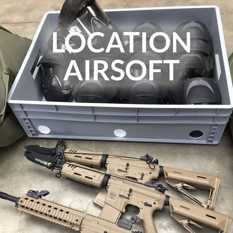 Location réplique M4 AEG + masque — la journée