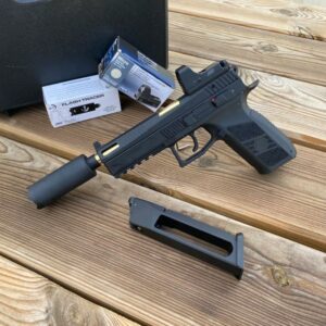 Airsoft ASG Pack Pistolet Cz P09 avec Traceur et Optique – CO2 — vue 2