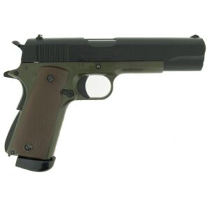 Pistolet Airsoft Kjworks 1911 Green – Gaz 6mm