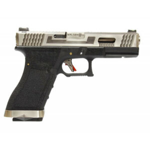 Pistolet Airsoft We T3 Sv Slide Gd Barrel Bk Frame – Gaz 6mm — vue 2