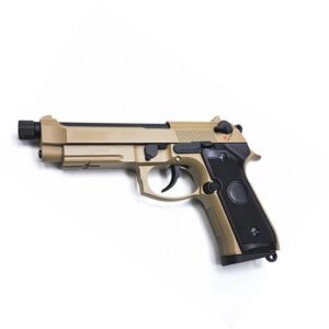 Pistolet Airsoft Kjworks KJM9 A1 Tan – Gaz 6mm