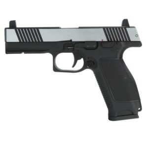 Pistolet Airsoft Kizuna Mkw Blowback Métal Noir et Chrome – 6mm