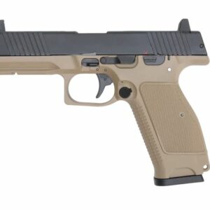 Pistolet Airsoft Kizuna Mkw Blowback Métal Noir et Tan – 6mm — vue 3
