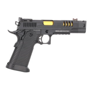 Pistolet Airsoft Specna Arms SA-VGP23 Vapor Optic Ready Black And Gold – 6mm — vue 4