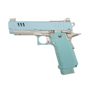 Pistolet Airsoft G&G Armament STP45 Macaron Blue – 6mm — vue 2