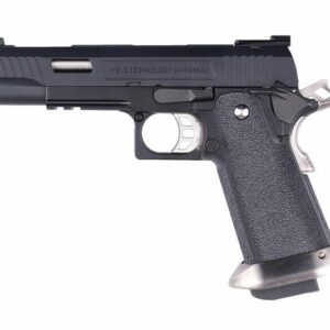 Pistolet Airsoft Hi-Capa 5.1 Wet Rex Long Noir – Gaz 6mm