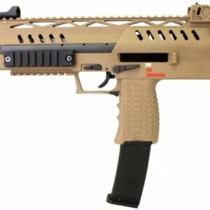 Pistolet Airsoft We SMG 8 Tan – Gaz 6mm — vue 2