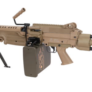 Réplique Airsoft Specna Arms Longue SA-249 Para Core Tan – 6mm — vue 4