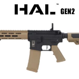 Réplique Airsoft Specna Arms Longue SA-F03 Flex Light Ops Noire et Tan G2 – 6mm — vue 3