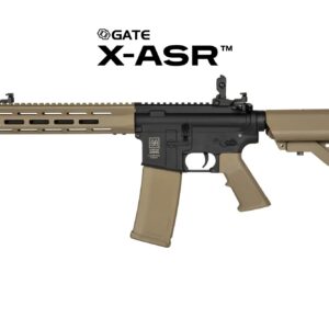 Réplique Airsoft Specna Arms Longue SA-F03 Flex X-ASR Noire et Tan – 6mm