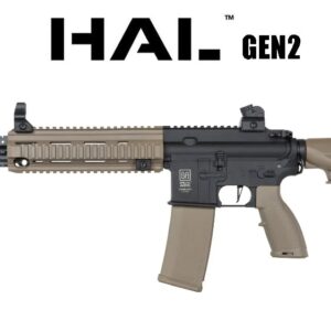 Réplique Airsoft Specna Arms Longue SA-F07 Flex HAL Noire et Tan G2 – 6mm — vue 3
