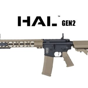 Réplique Airsoft Specna Arms Longue SA-F09 Flex HAL G2 Noire et Tan – 6mm — vue 3