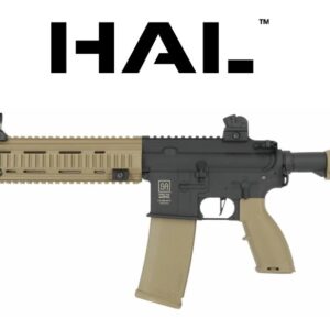 Réplique Airsoft Specna Arms Longue SA-FH07 Flex HAL Noire et Tan – 6mm — vue 3