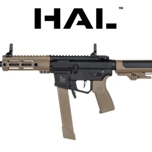 Réplique Airsoft Specna Arms Longue SA-FX01 Flex HAL ETU Noire et Tan – 6mm — vue 3