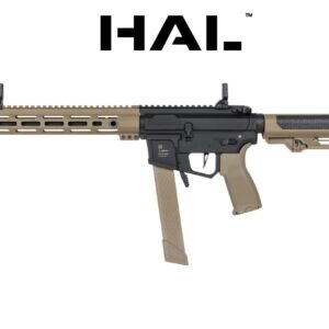 Réplique Airsoft Specna Arms Longue SA-FX02 Flex HAL ETU Half Tan et Orange – 6mm — vue 4