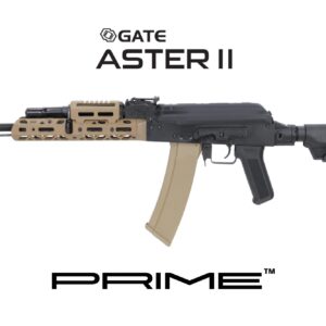 Réplique Airsoft Specna Arms Longue SA-PJ15 Kpyk Aster Ii BLDC Noire et Tan – 6mm — vue 3