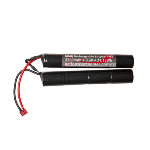 Batterie Nimh 9.6V 2200 Mah 2 Sticks T-Dean - vue 1