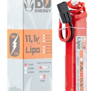 1 stick batterie Lipo 3S 11.1V 1300mAh 25C