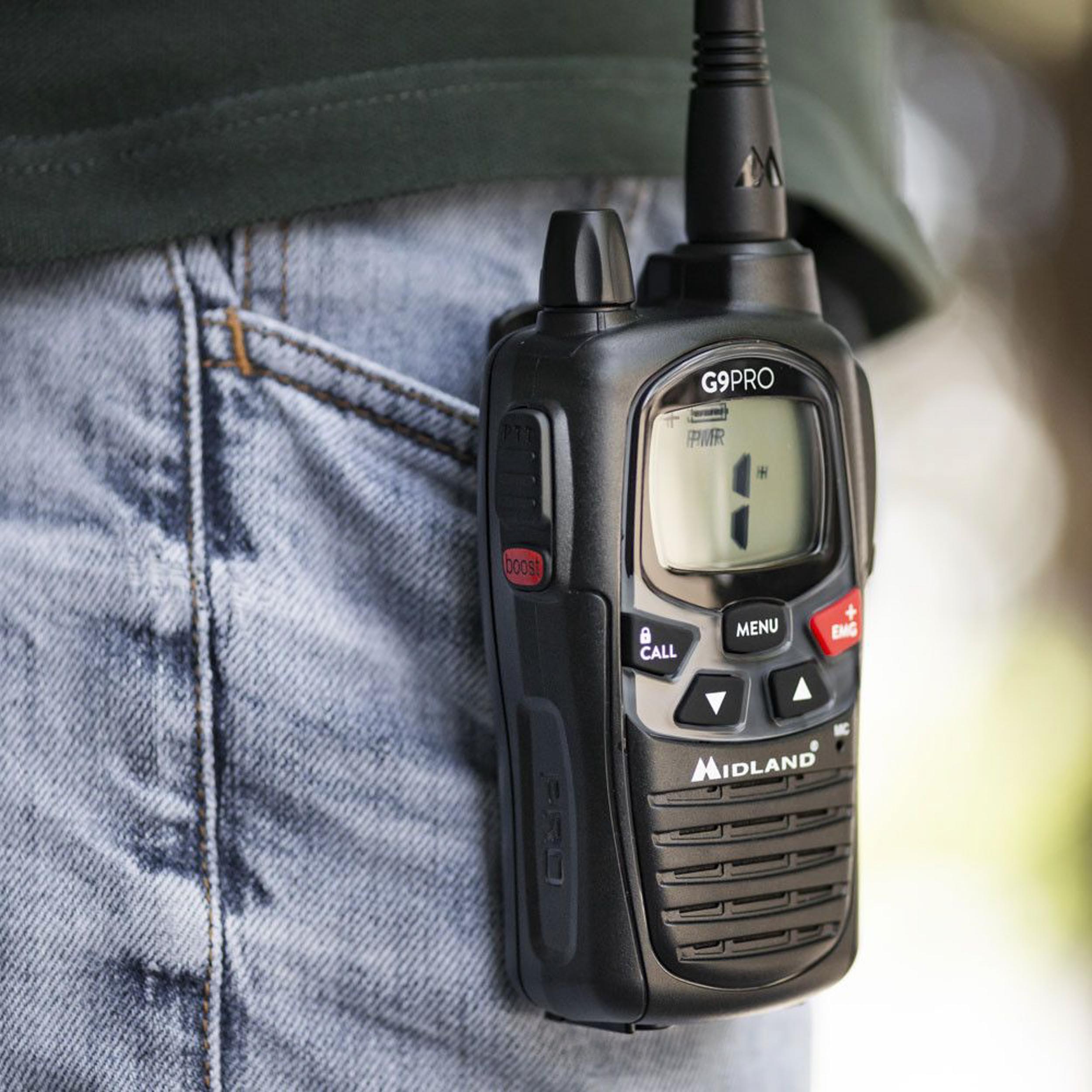 Talkie-Walkie Midland G9 PRO + oreillette - vue 2