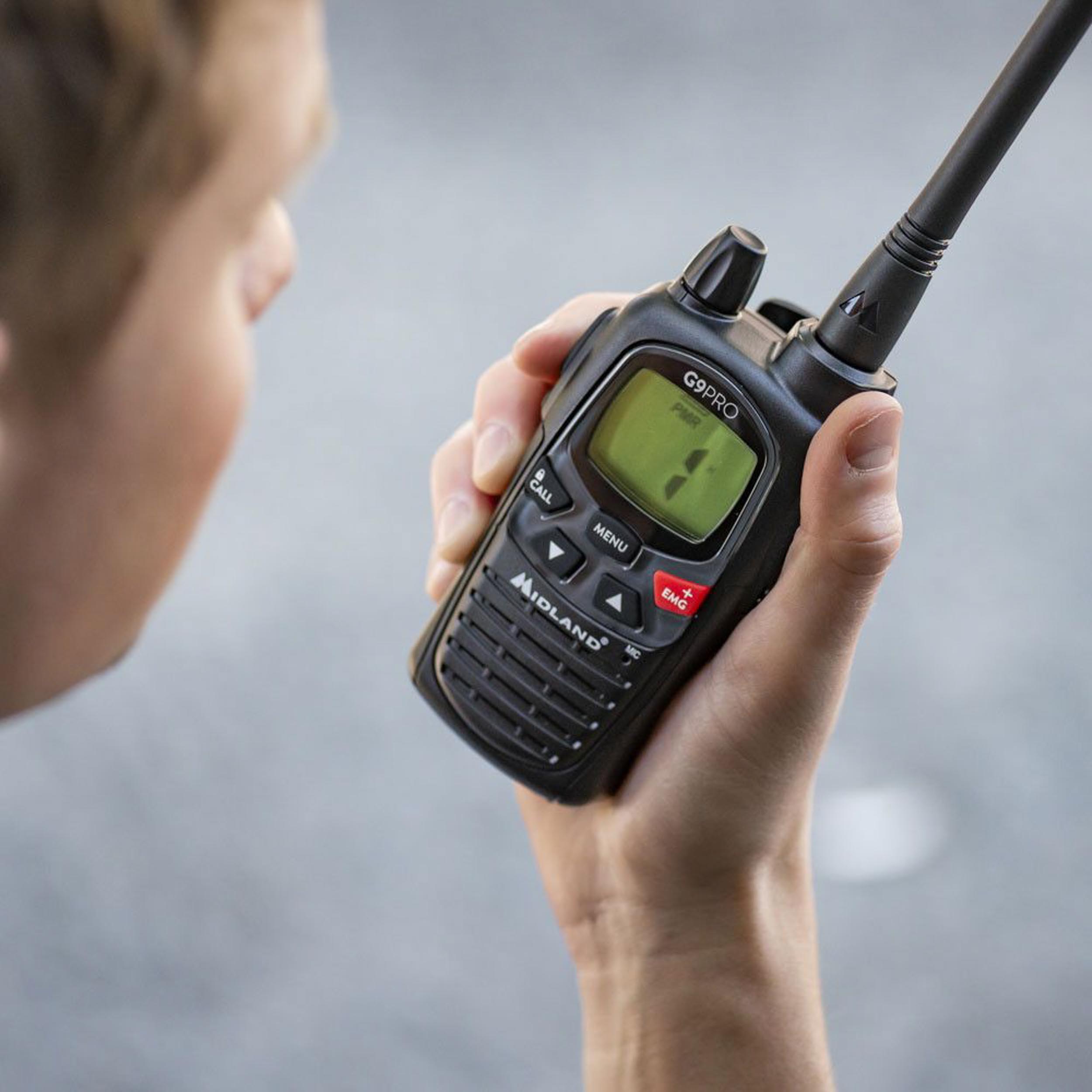 Talkie-Walkie Midland G9 PRO + oreillette - vue 5