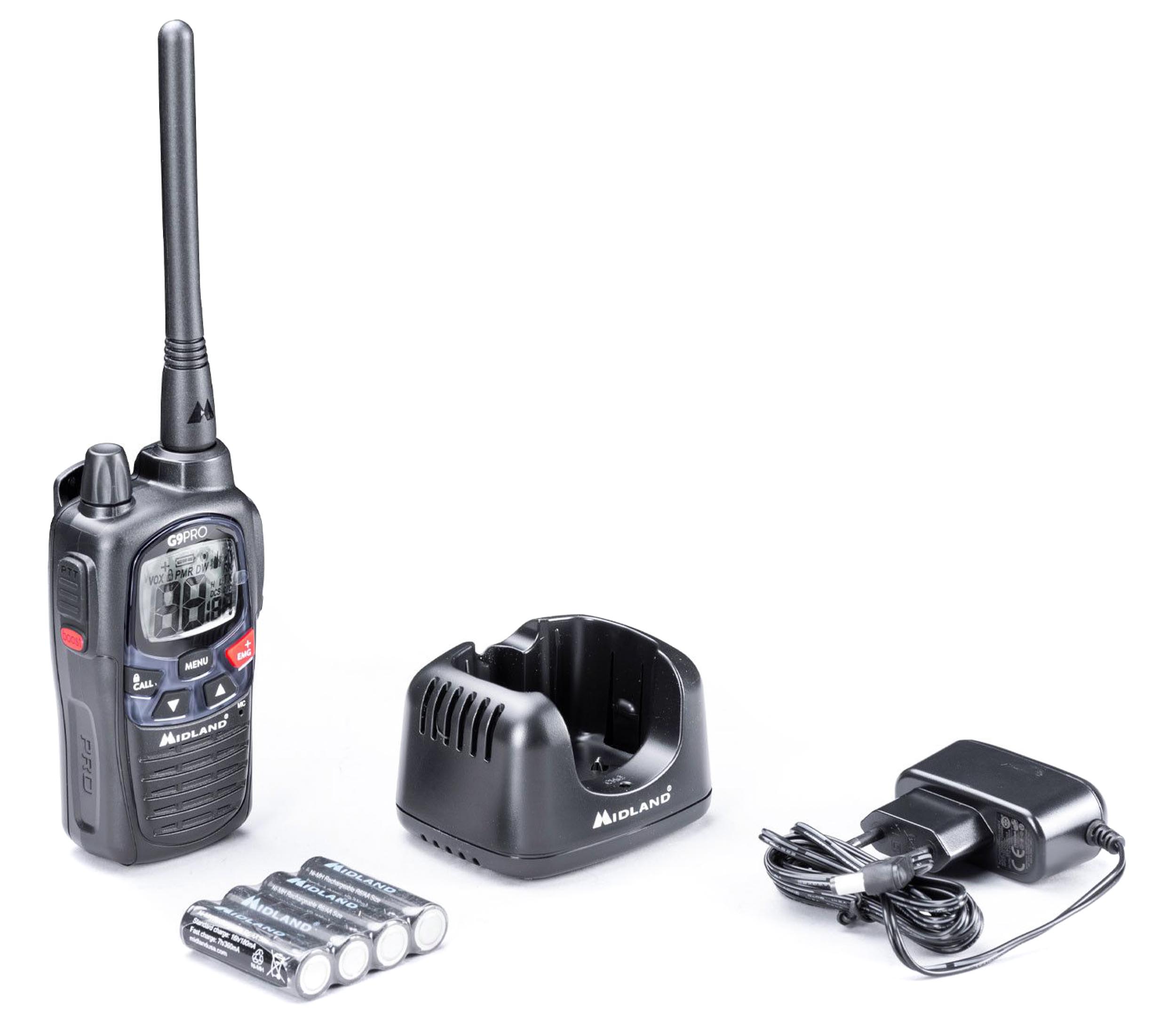 Talkie-Walkie Midland G9 PRO + oreillette - vue 3