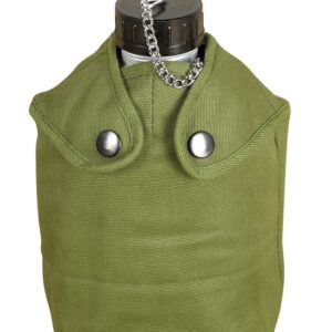 Gourde militaire avec housse