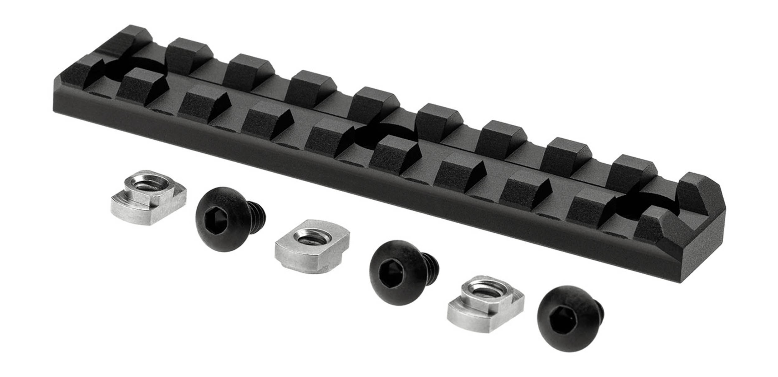 Rail aluminium CLAWGEAR M-LOK 9 Slots - vue 4
