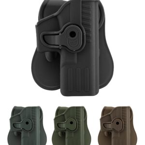 Holster rigide Quick Release pour pistolet type Glock 17 Droitier