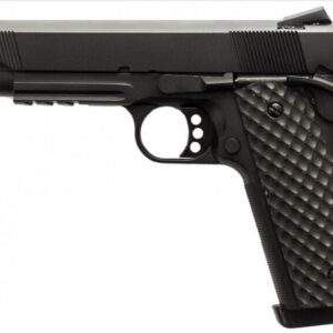 Réplique GBB 1911 MEU Rail Raven full metal gaz noir 1,0J