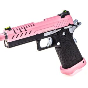 Réplique GBB gaz Hi-Capa 4.3 Noir / Rose 0,9J