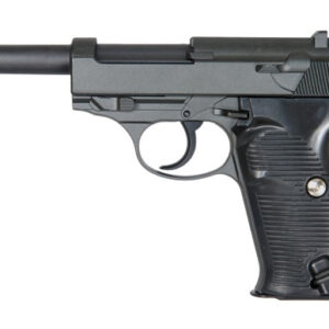 GALAXY pistolet airsoft G21 P38 noir Full métal