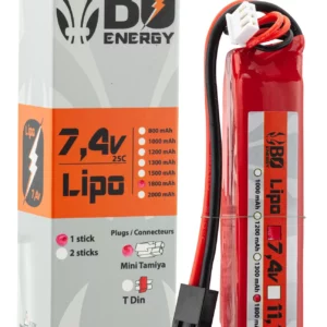 1 stick batterie Lipo 2S 7.4V 1800mAh 25C - vue 1
