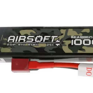 Batterie airsoft Gen Ace Lipo 7.4 V 25C 2S1P 1000mAh - vue 1