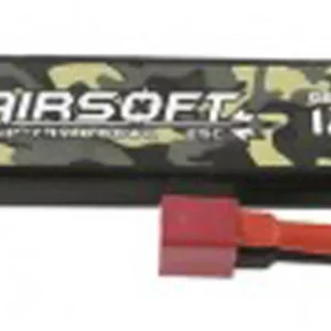 Batterie Lipo 2S 7.4V 1200mAh 25C 1 stick Genspow - vue 1