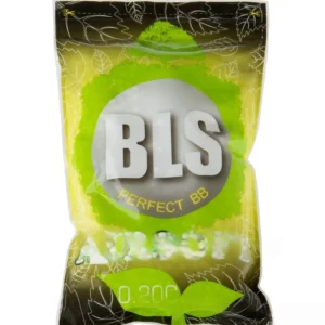 Billes 6mm Airsoft BIO Blanches 0.32g BLS - vue 1