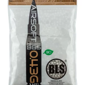 Billes lourdes 6mm airsoft biodégradables BLS BIO 0.43g – Sac de 1 kg - vue 1