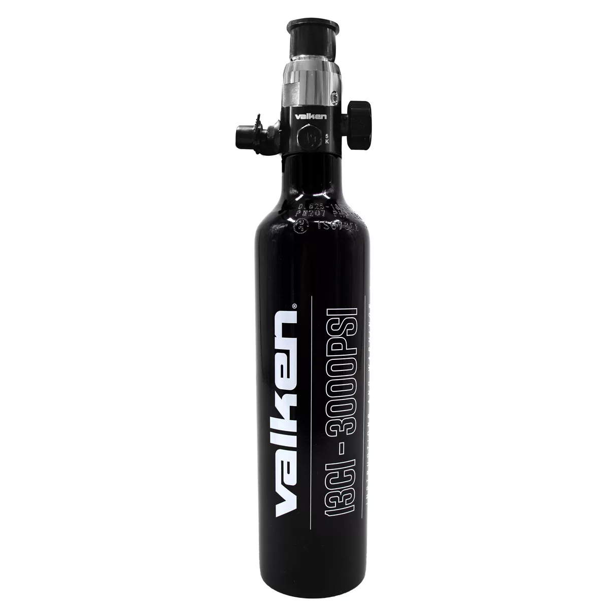 Bouteille Aluminium 0.2 L avec régulateur 3000PSI - vue 1