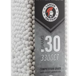 Carton de 12 bouteilles de 3300 billes — Billes Streamline Lancer Tactical - 0.20g - vue 1