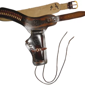 Ceinturon avec un holster pour revolver Western - vue 1