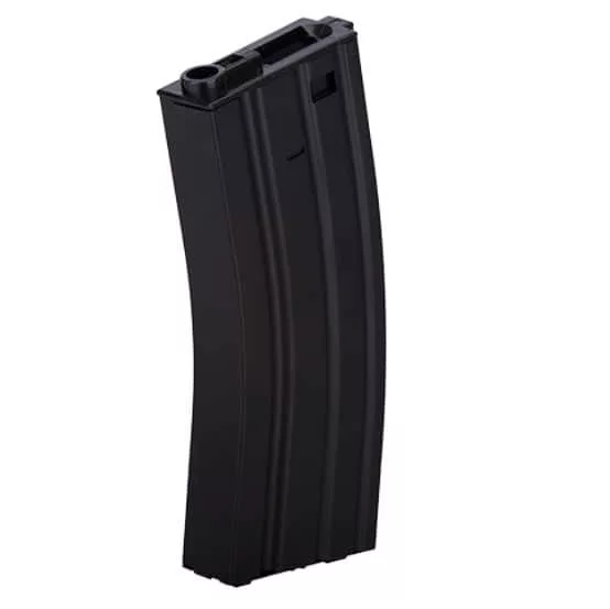 Chargeur Hi-cap métal 300 billes pour M4 AEG - vue 1