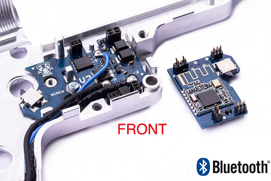 ETU Leviathan V2 câblage avant Bluetooth - vue 1
