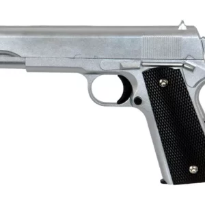 GALAXY pistolet airsoft G13S silver Full métal - vue 1