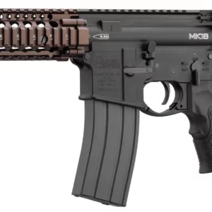 GBBR Daniel Defense MK18 RIS II Noir/Bronze Double Eagle airsoft - vue 1