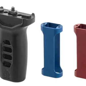 Grip Super slim M-LOK avec inserts rouge et bleu - vue 1