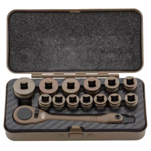 GUN POWER TOOL Kit Douilles Shell 14 pcs Cerakote - vue 1