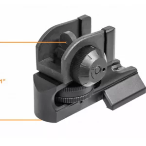 Hausse fixe UTG pour AR15 - vue 1