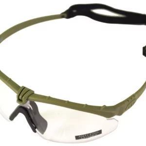 Lunettes Battle Pro Thermal Vert/Clear avec insert - Nuprol - vue 1