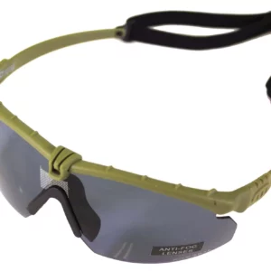 Lunettes Battle Pro Thermal Vert/Smoke - Nuprol - vue 1