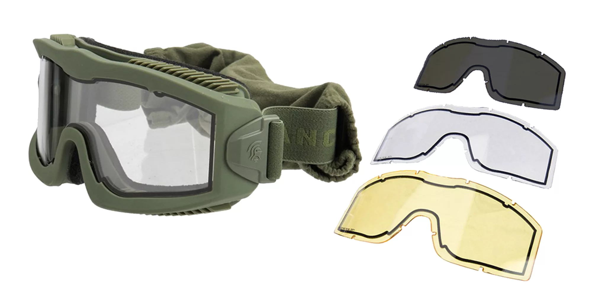 Masque série AERO Thermal OD avec 3 écrans - vue 1