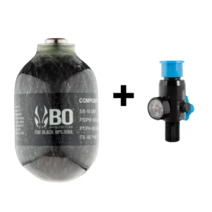 Pack bouteille BO Manufacture Kevlar 0,5L + régulateur Dye 4500 PSI - vue 1